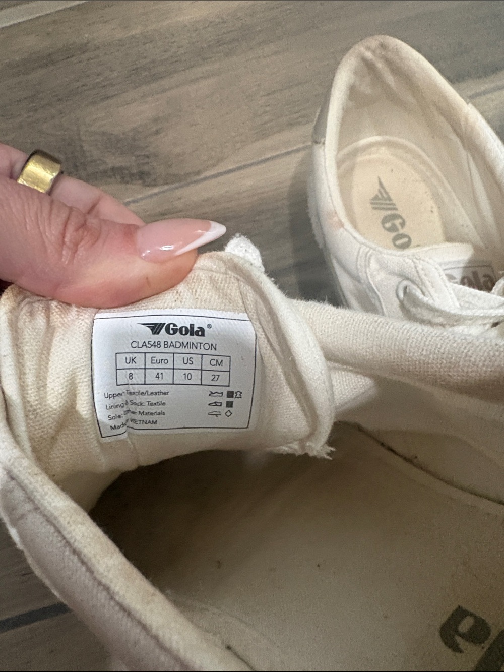 Gola Classics Women's Badminton Sneakers - Picture 6 of 7